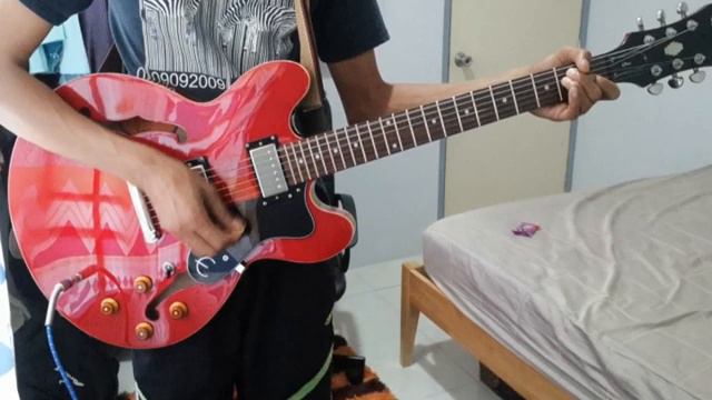 Oasis- Rock 'n' Roll star (GUITAR COVER) epiphone dot смотреть онлайн