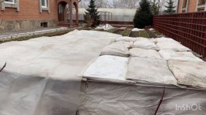 Персики. Разные способы укрытия в зиму.