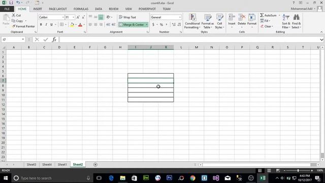 MS-EXCEL - MERGE AND CENTER, MERGE ACROSS, MERGE CELLS, UN-MERGE CELLS IN EXCEL (URDU / HINDI) смотреть онлайн