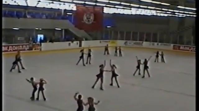Полька Трик Трак. Ансамбль "Каскад". 1 тур Первенства Москвы и МО. 2003г. смотреть онлайн