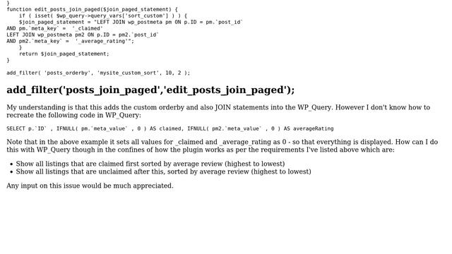 Wordpress: WP_Query and NULL meta keys смотреть онлайн