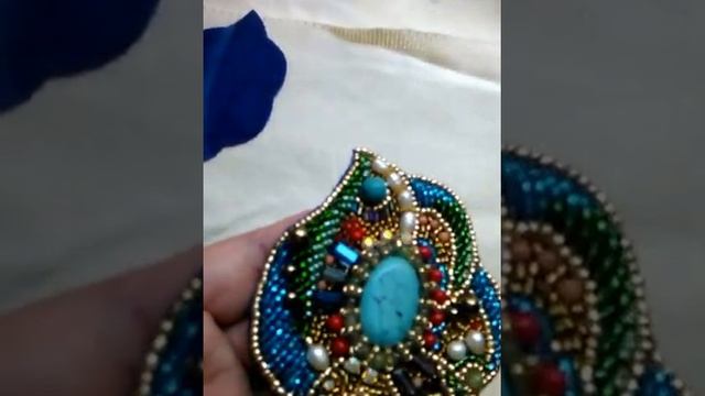 DIY брошь из бисера своими руками. смотреть онлайн