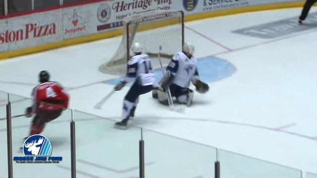 Warriors 1st Goal by #4 Dustin Perillat - Brought to you by MJ F