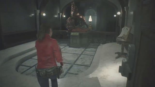 RESIDENT EVIL 2 REMAKE CLAIRE WALKTHROUGH PT 6 A KEY TO A SECERT PASSAGE смотреть онлайн