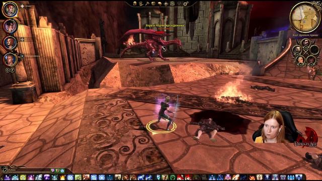 Dragon Age: Origins - ФИНАЛ: Форт Драккон - сражаемся с Архидемоном смотреть онлайн