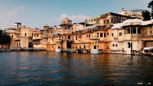 Индийская Венеция - город Удайпур, Раджастан, Индия  / Udaipur, Rajasthan, India In 4K