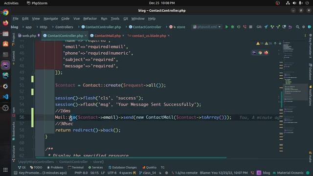 Laravel 9 Blog Project | Part -15 | Laravel mail | Laravel Queue | Laravel Job | Web Learn BD смотреть онлайн