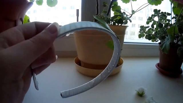 DIY ободок из искусственных цветов смотреть онлайн