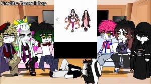 Uppermoons react to Nezuko! (READ DESC)