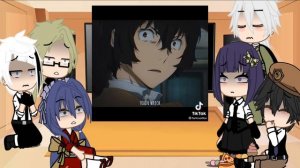 Armed detective agency react to Dazai and his past job 2/7 !read description!