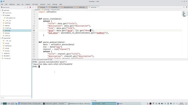 Building a Podcast App in Django #7 - Fixing a guid parsing bug #django #python смотреть онлайн