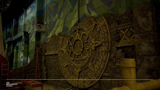 БАРЕЛЬЕФ ИЗ АРТ БЕТОНА В ТЕМАТИЧЕСКОМ ПАРКЕ РАЗВЛЕЧЕНИЙ | ART BERENDEEVO STUDIO