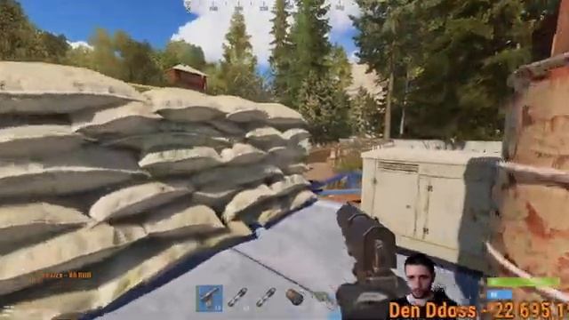 RUST. МЕНЯ ЗАРЕЙДИЛИ, СТРОИМ ХАТУ, ФАРМИМ РЕСЫ((( смотреть онлайн