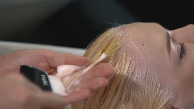 Tefia MY - обесцвечивание и тонирование смотреть онлайн