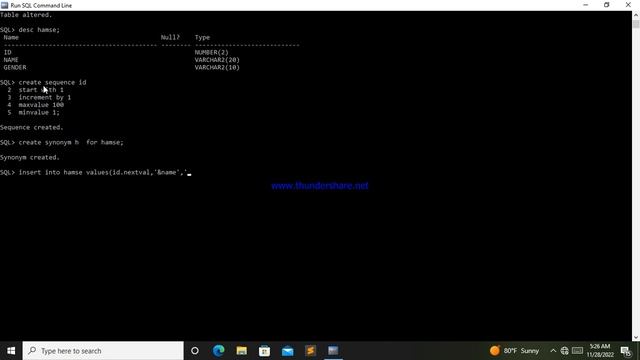 All SQL STATEMENTS LIKE (DDL,DML, DCL, TCL) assignment student смотреть онлайн