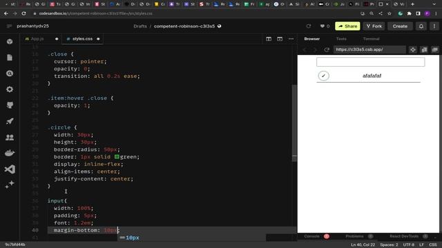 Editable To-Do list in React | Frontend machine coding interview question - 61 смотреть онлайн