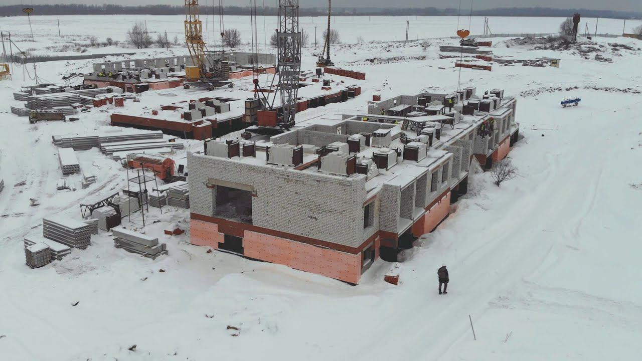 Ход строительства Френдли-комплекса #ТураНова • ФЕВРАЛЬ 2021 смотреть онлайн