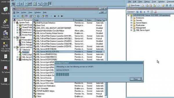 How to Restart an Instance of SQL Server
