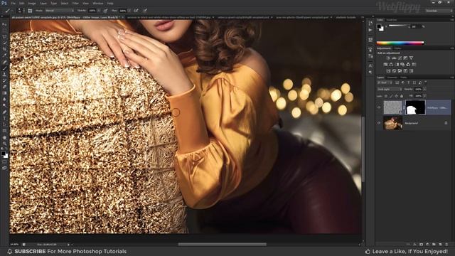 How to Edit Glitter Sparkle Aesthetic Effect in Photoshop | Photoshop Tutorial смотреть онлайн