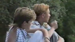 Чернила для 5-го класса (Игорь Веряскин) - съёмки клипа "Я тебе объявляю войну" летом 1993 г.