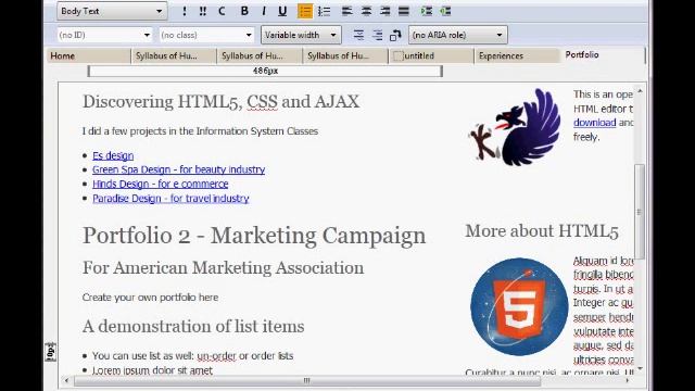 BlueGriffon HTML Editor смотреть онлайн