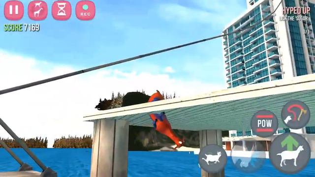 [Goat Simulator] ZIPLINE. смотреть онлайн