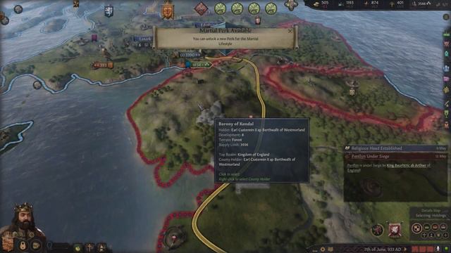 Unifying Wales Pt 2 - Crusader Kings 3: Tours & Tournaments - The Green Dynasty EP 27 смотреть онлайн