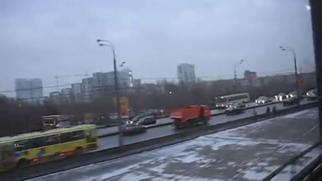 Москва. Нагатинский метромост смотреть онлайн