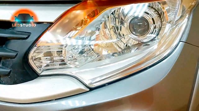 Fiat Fullback фары светодиодные. Меняем галоген на светодиоды! смотреть онлайн