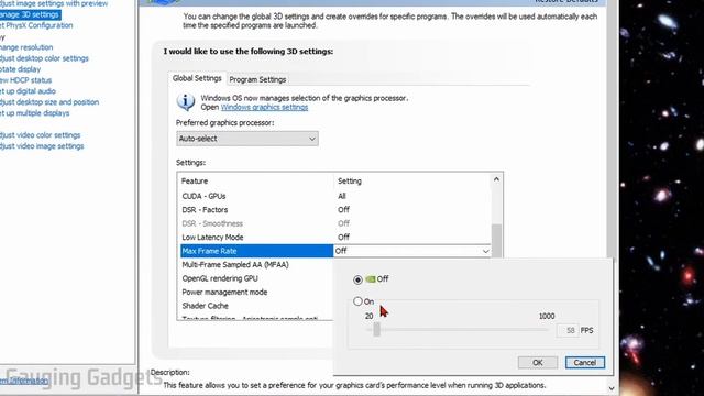How to Set a Max Frame Rate in NVIDIA Drivers - Set Maximum FPS смотреть онлайн