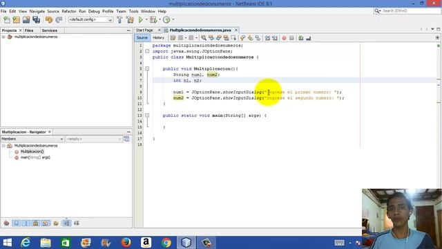 Multiplicar dos numeros en Java (Netbeans) смотреть онлайн