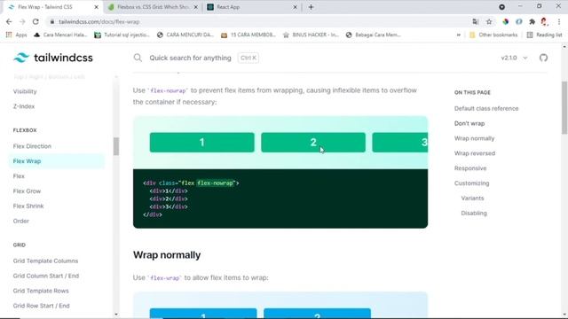 Tutorial React Tailwind 05 - Flexbox & Grid Pada Tailwind CSS смотреть онлайн