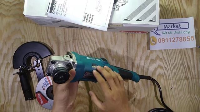 MAKITA GA6010 | Máy Mài Góc Công Tắc Bóp Của Makita đĩa 100mm, Mua Ngay  0911.278.855, HIMARKET.VN,