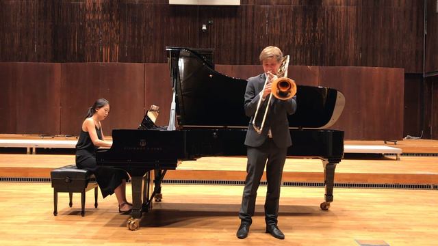 Carl Maria Von Weber - Romance For Trombone and Piano | Kris Garfitt - Trombone смотреть онлайн