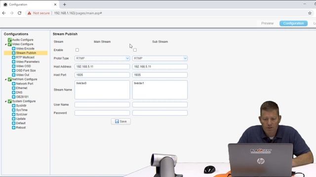 How to Live Stream on YouTube with an IP PTZ Camera смотреть онлайн
