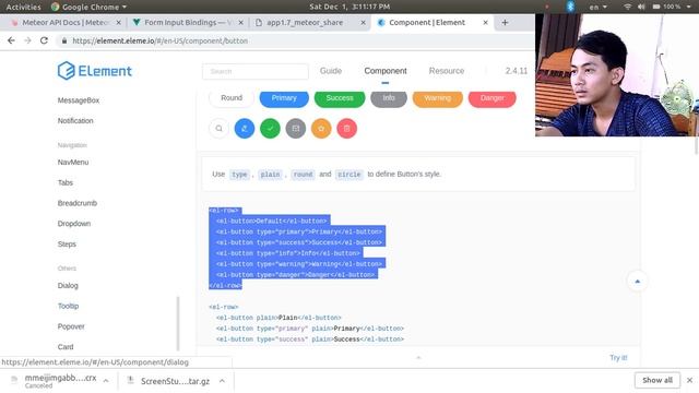 6 How to config element ui with Vuejs in meteor project смотреть онлайн