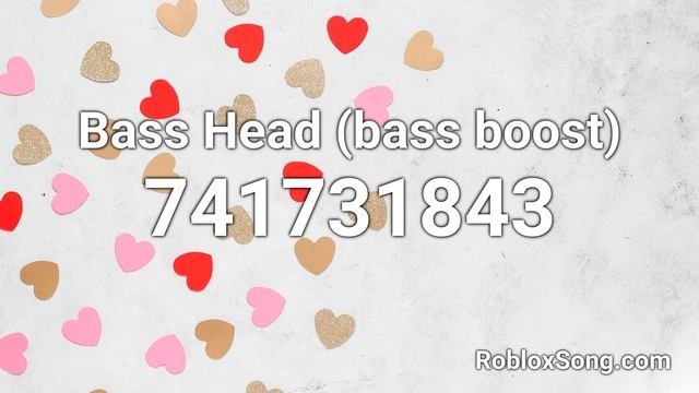 Bass Head (bass boost) Roblox ID - Music Code смотреть онлайн
