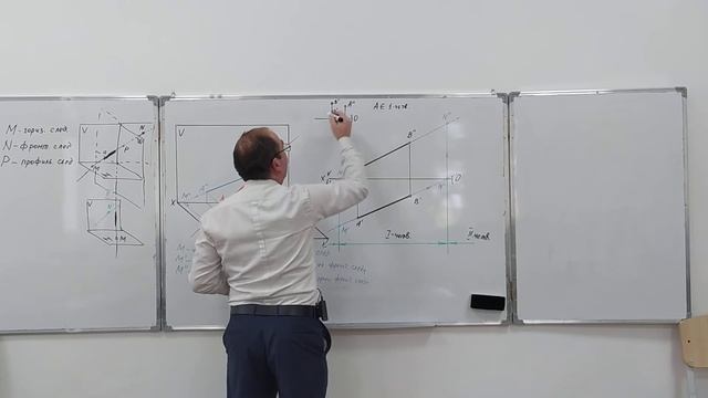 Следы прямой Взаимное положение двух прямых смотреть онлайн