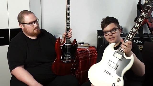 Gibson SG Standard (USA) vs Gibson SG Reissue (Custom Shop) смотреть онлайн