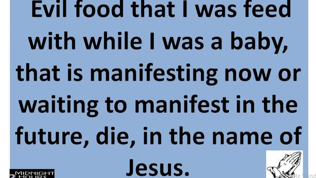 Prayer Against Evil Food - Owolabi Onaola смотреть онлайн