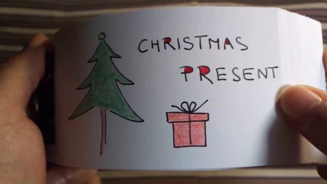 Flip book animation - Christmas present смотреть онлайн