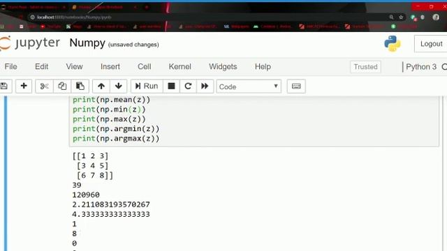 NUMPY PART 3 || PYTHON ONLINE WORKSHOP || VEC смотреть онлайн
