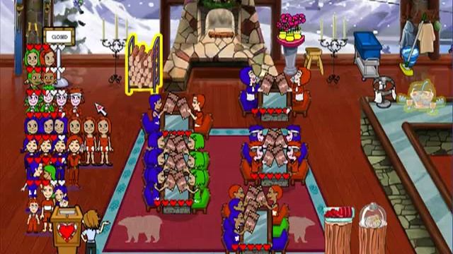 Diner Dash: Seasonal Snack Pack - Winter Wonderland Level 10 смотреть онлайн