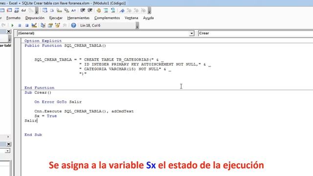 Excel + SQLite - CREATE TABLE FOREIGN KEY Cap. Nº 19 смотреть онлайн