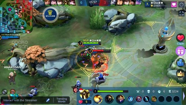 SUPER ANNOYING TOP 1 URANUS FULL REGEN - TOP 1 GLOBAL URANUS ♚Qυи♚✿ - MOBILE LEGENDS смотреть онлайн
