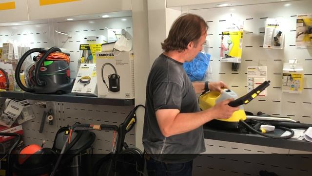 Karcher Sc4 Steam Cleaner Limpiadora a Vapor como Utilizarla Review unboxing смотреть онлайн