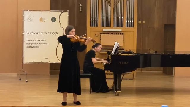 Загребнева Юлия, 15 лет, О.  Новачек, «Вечное движение»