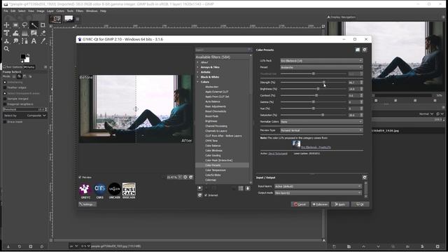 GIMP Tutorial | Color Grading LUT Plugin | by VscorpianC смотреть онлайн