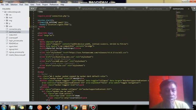 Mdbootstrap tagalog tutorial for Login Own Account part 7 by juniltoledo смотреть онлайн