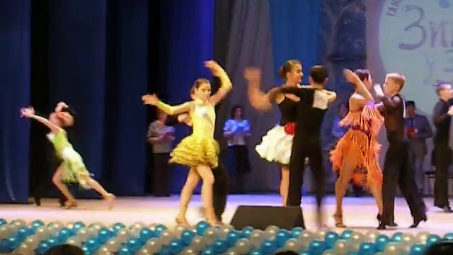 Самба/ Латина/ Бально-спортивные танцы/ конкурс/ Юниоры смотреть онлайн